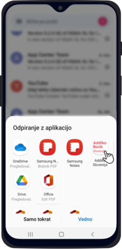 Addiko Mobile - mobilna aplikacija - nove funkcionalnosti8