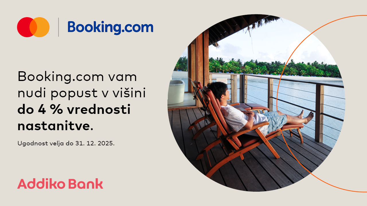 Oglas za booking.com