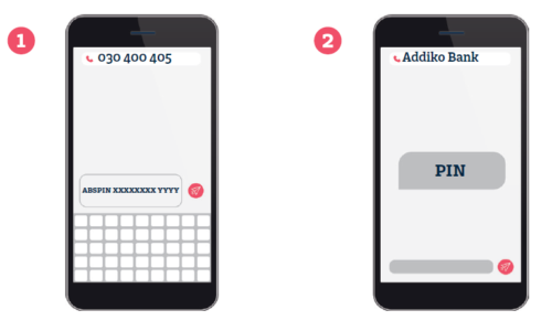 Addiko kartica Mastercard PIN over sMS